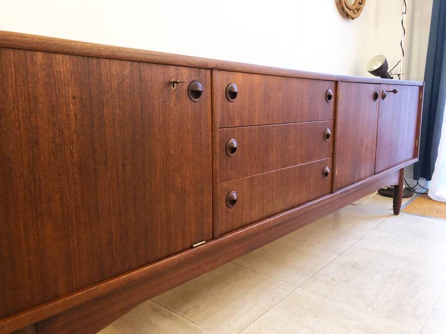 Large teak sideboard, 1970