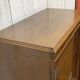 1950s English buffet bar in walnut and walnut burl.