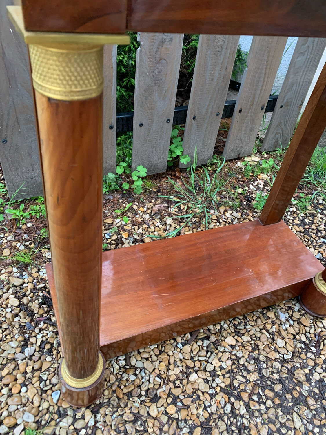 19th century Empire console