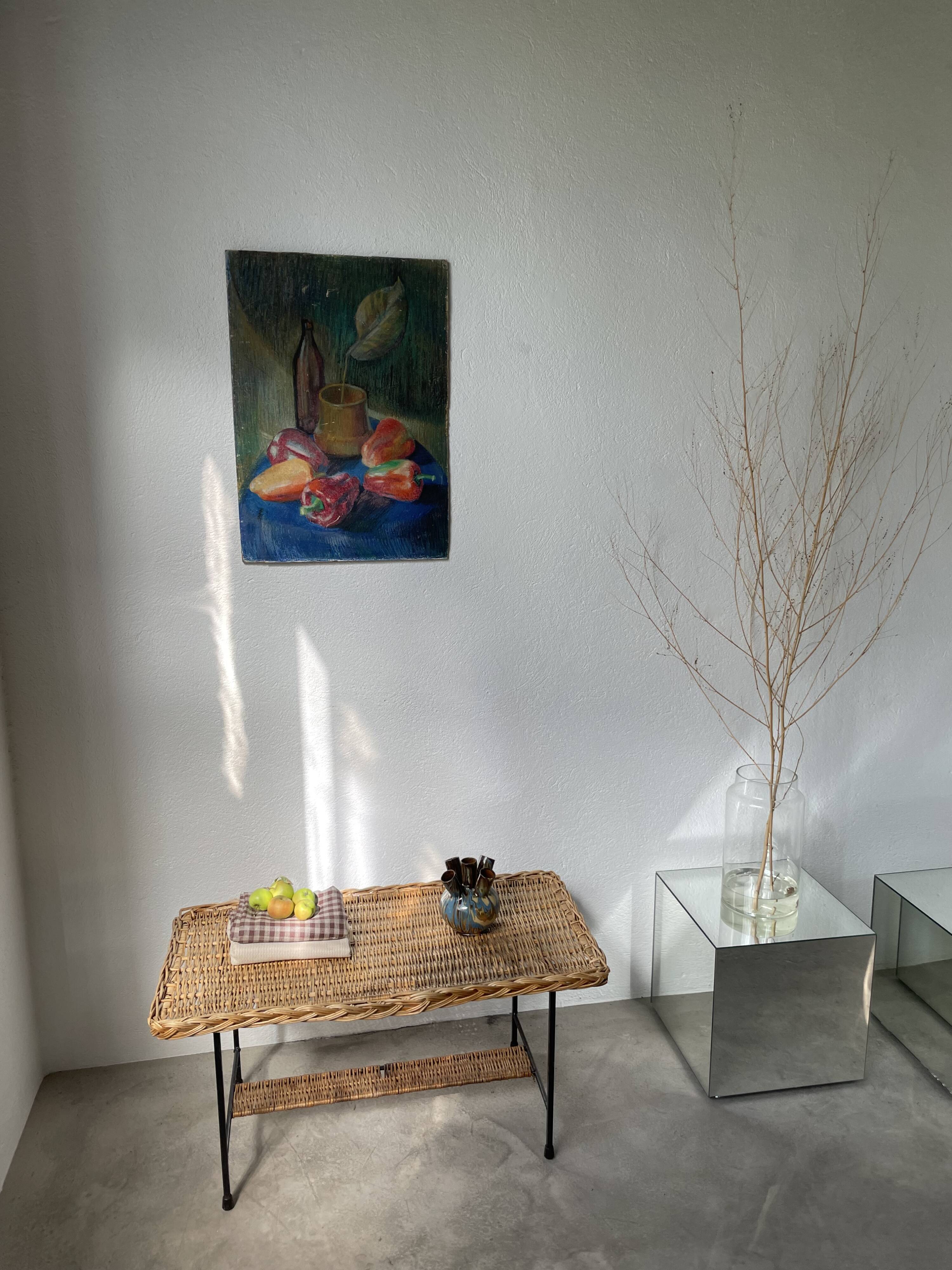 Oil pastel still life 1970