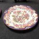 Set of 3 Antique Sarreguemines Dessert Plates: Hand-Painted Floral Ceramic