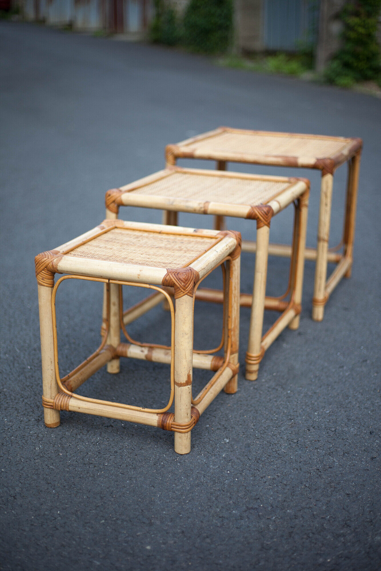 Rattan coffee tables