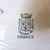 4 vintage deep plates from St Amand 220643