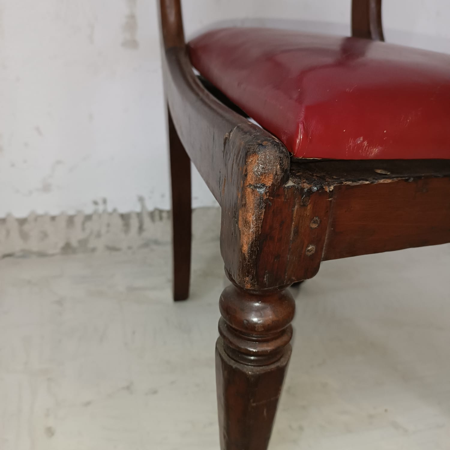 Set of 6 victorian antique dining chairs