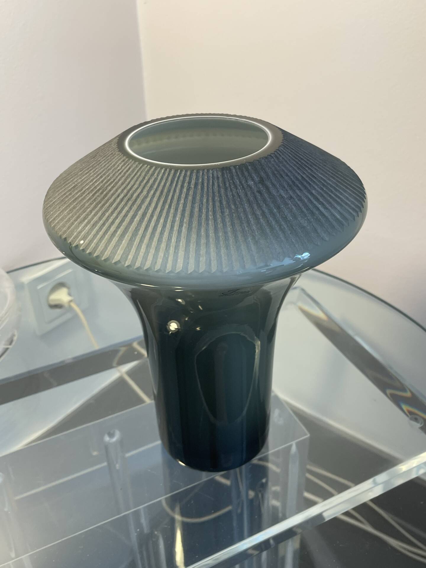 Magnifique Vase J Line neuf couleur kaki