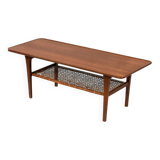 Danish teak coffee table 1960s Møbelintarsia – Danish Furniture Control
