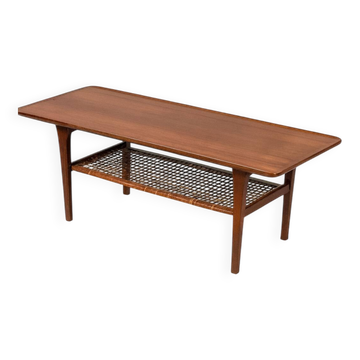 Danish teak coffee table 1960s Møbelintarsia – Danish Furniture Control