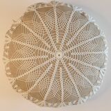 Coussin rond crochet