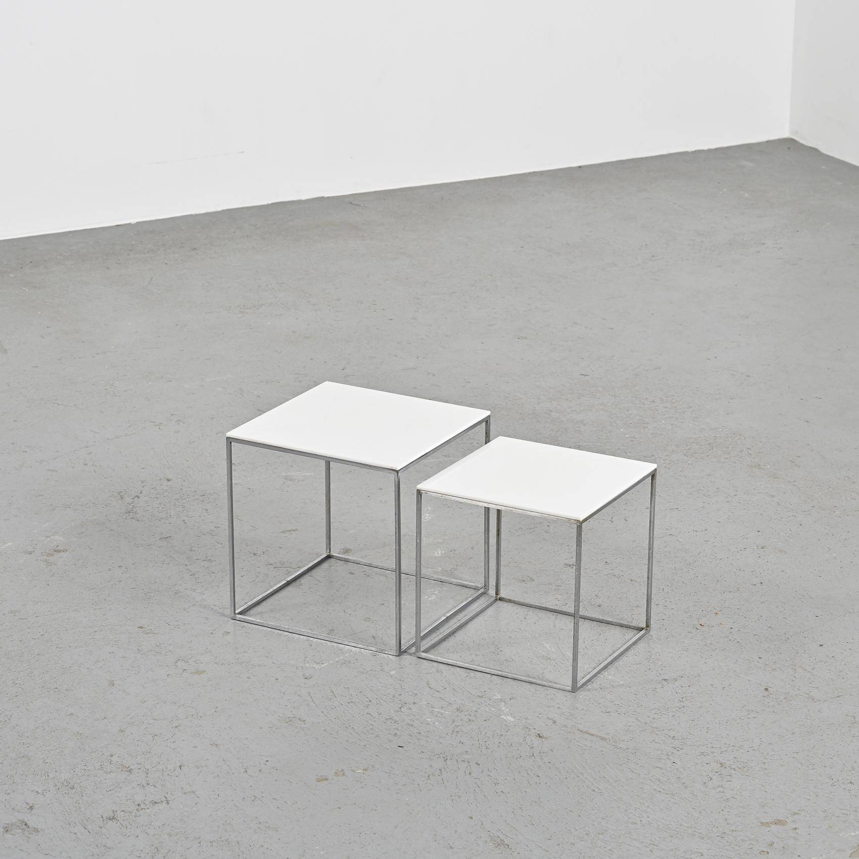 Tables gigognes par Poul Kjaerholm for Kold Christensen