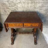 Writing table A Regency Irish carved mahogany writing table circa 1800