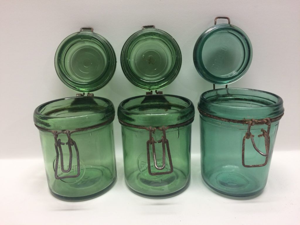 Lot of 3 jars "Durfor" and "Rapid".