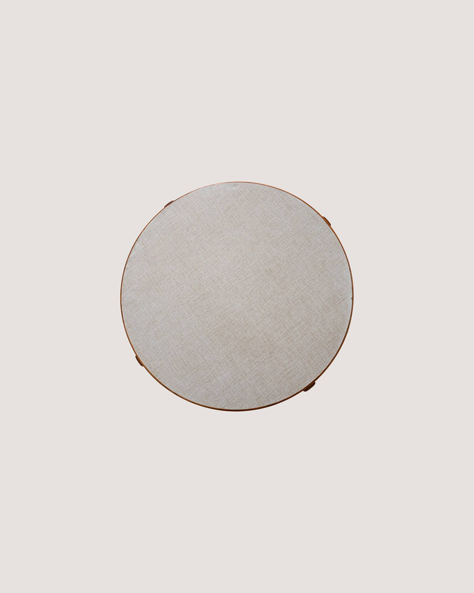 Table d'appoint en chêne et stratifié, Ferdinand Lundqvist, années 1950-1960.
