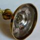 Old solid brass candle holder
