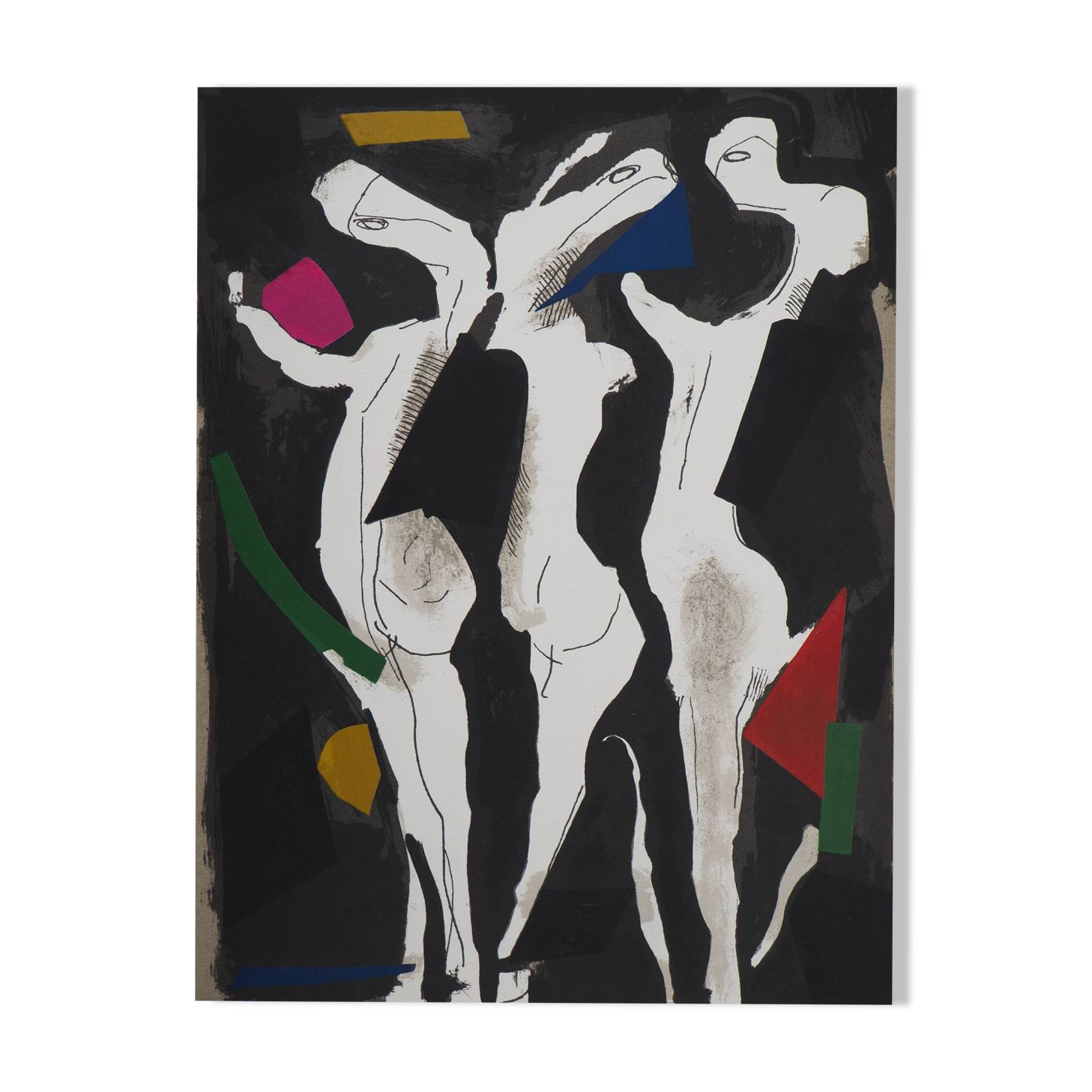 Marino marini: the rite of spring - original lithograph