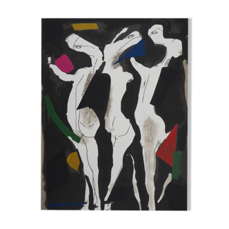Marino marini: the rite of spring - original lithograph