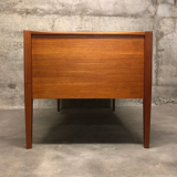 Mid-Century German Teak Executive Desk from Wilhelm Renz, 1960s
