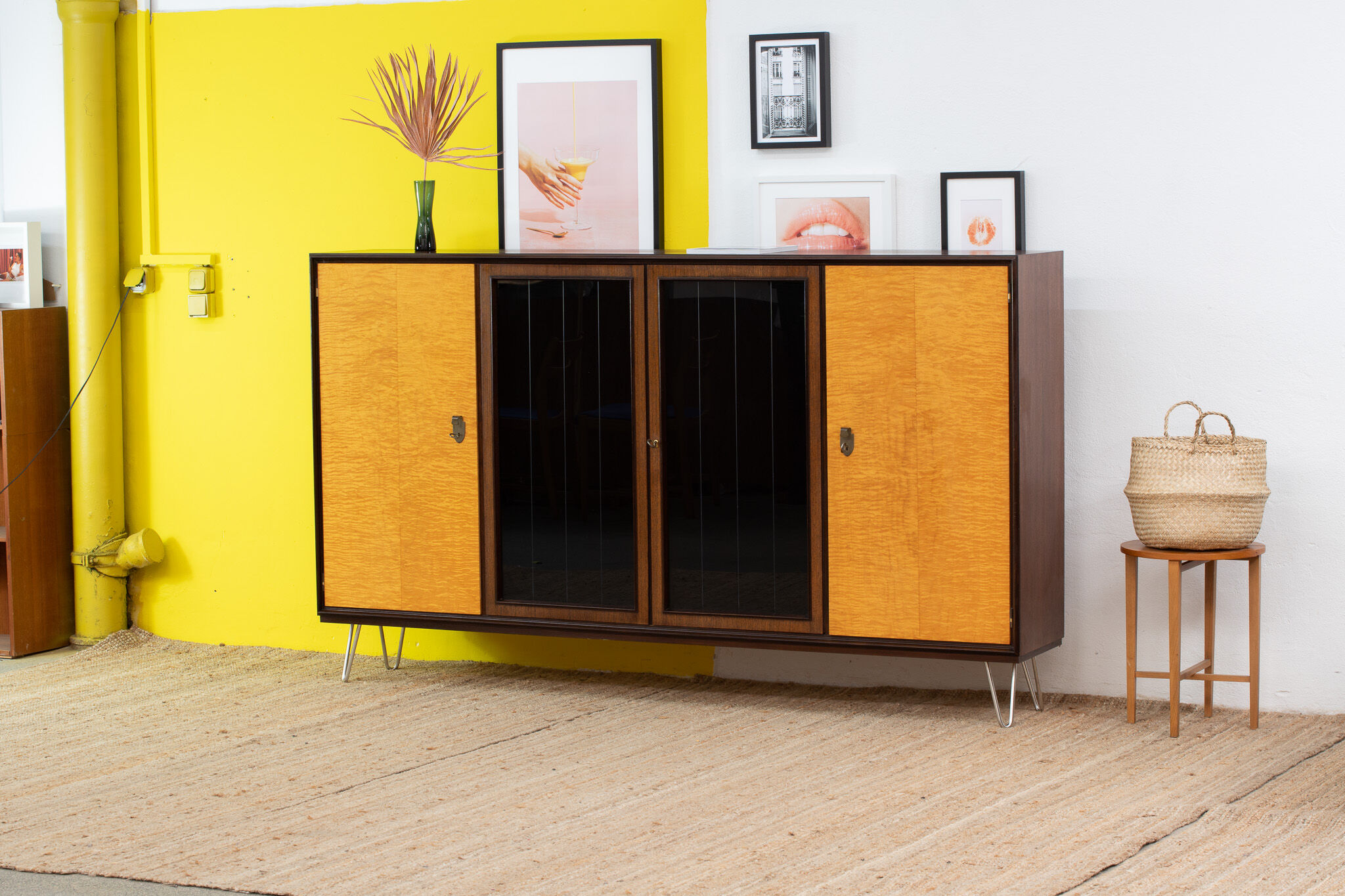 Vintage scandinavian row