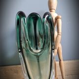 Green Murano vase