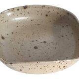 Pyrite stoneware dish