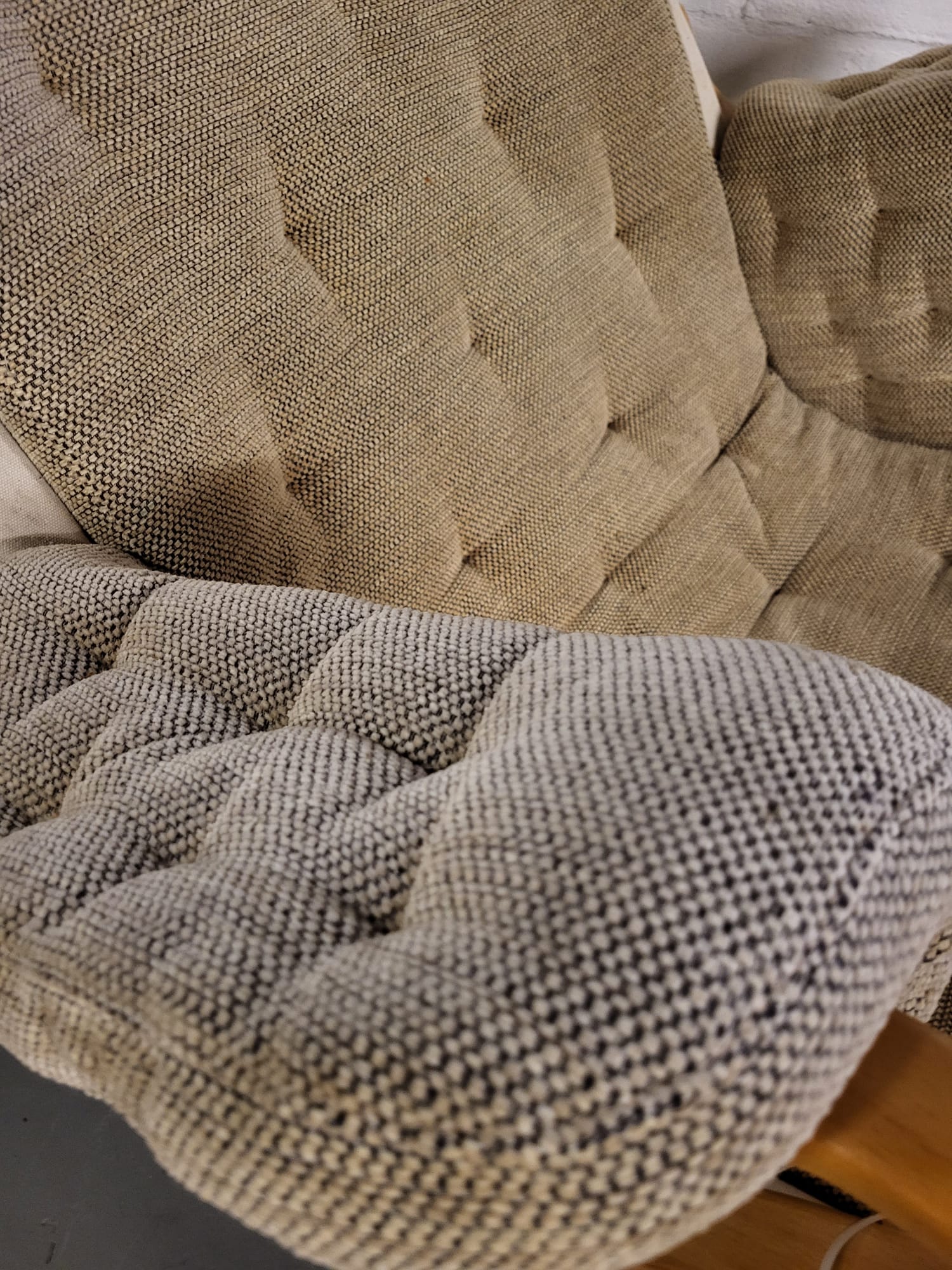 1960s “Pernilla” Chair + ottoman by Bruno Mathsson for DUX, Sweden