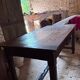 Antique table from the Louis XIII period.