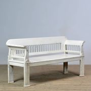 Antique pine bench, 1900s