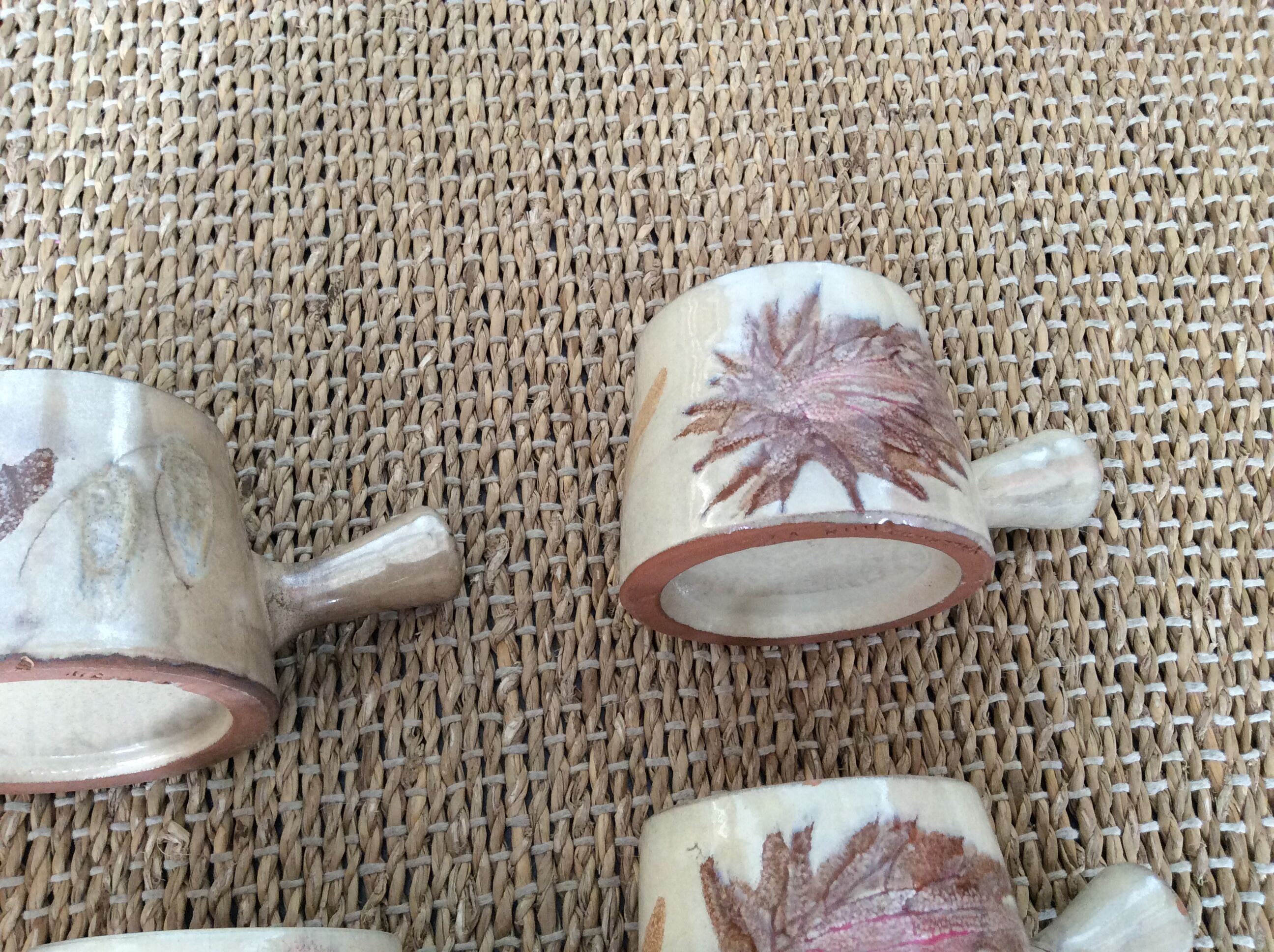 7 Vallauris coffee cups