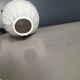 Relief porcelain vase