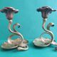 Pair of Art Nouveau candlesticks