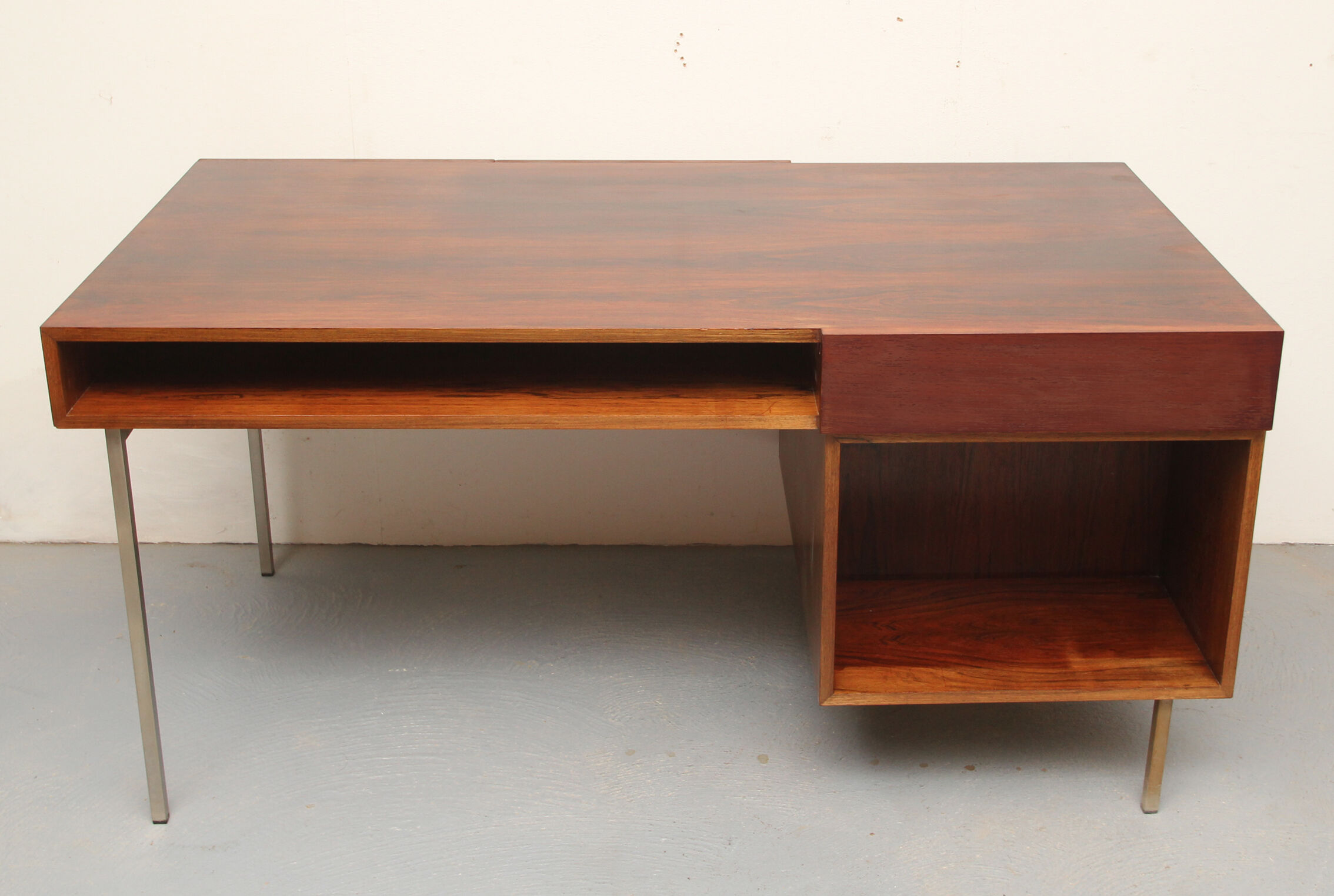 1970s desk in rosewood