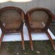 Lot  de 2 chaises style louis XVI