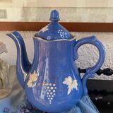 Old Sarreguemines earthenware coffee maker