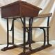 Wooden school table primary school dimension: height -78cm- width -70cm- depth -88cm-