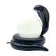 Lampe cobra en céramique noire