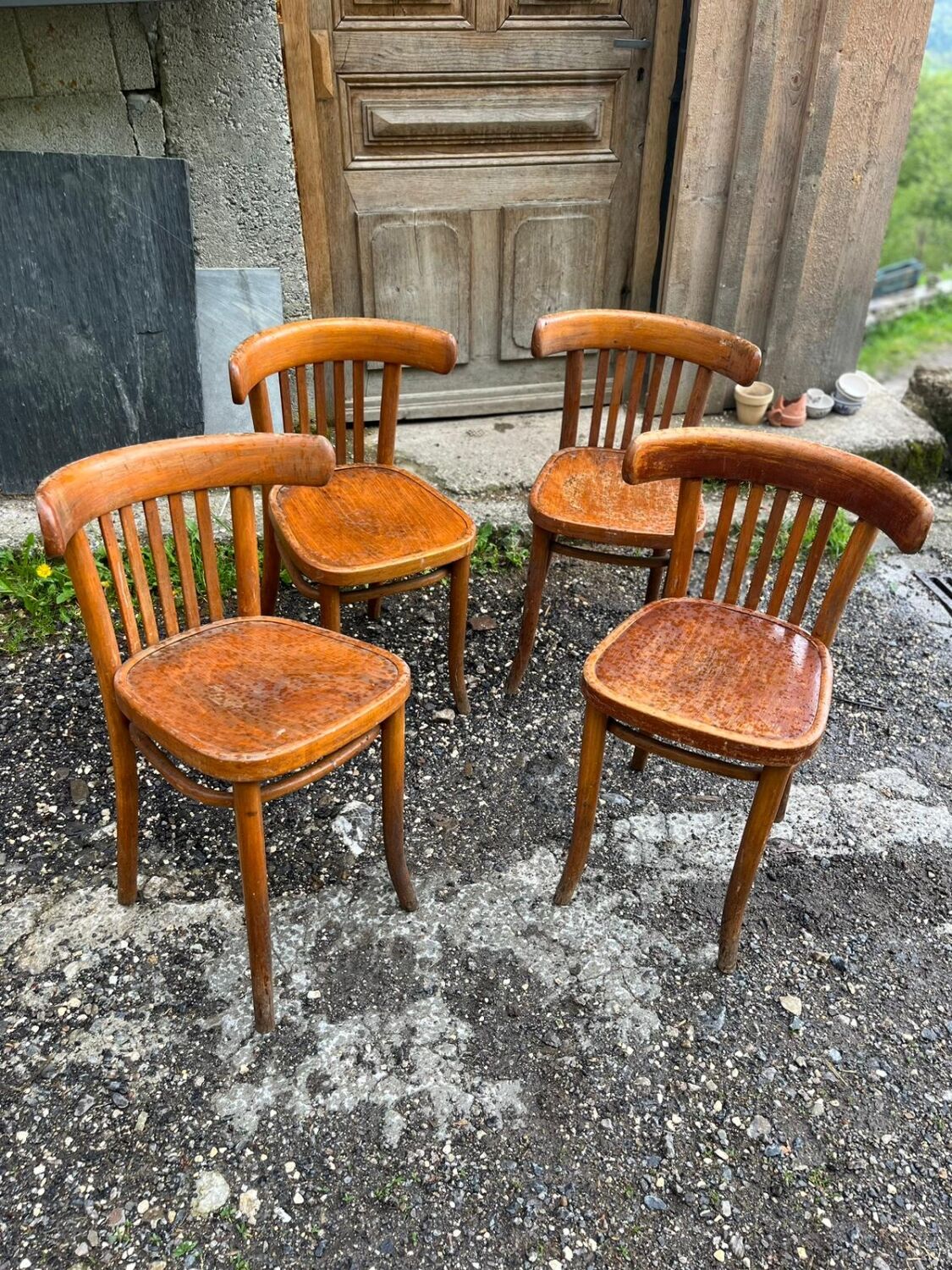 4 chair bistrot wood Thonet