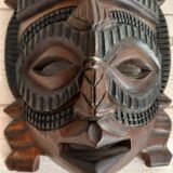 Wooden tribal mask