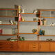 Mid Century Wall Unit by Rival Brødrene Jåtog Mobelfabrik, Norway 1960's