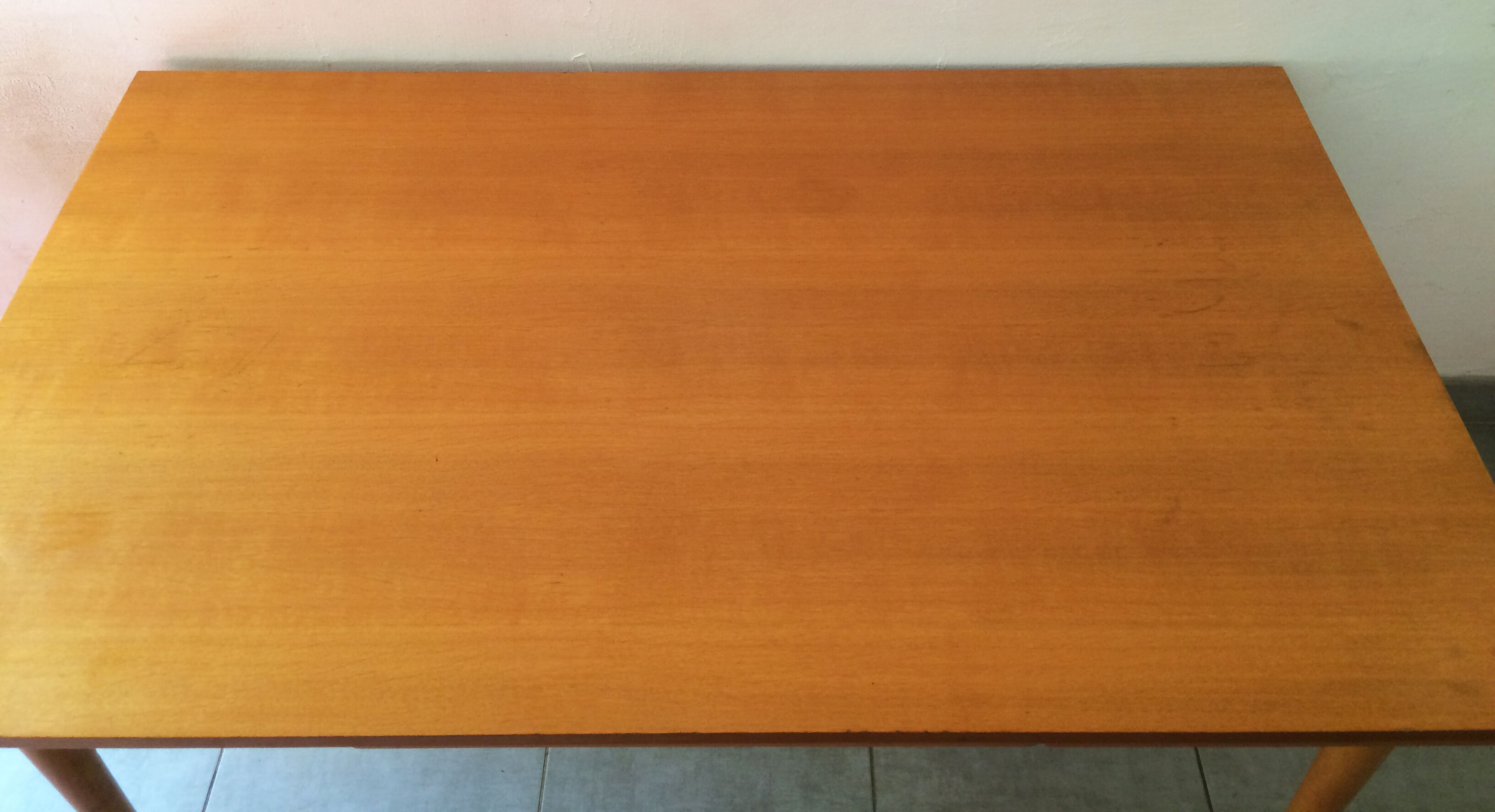 Table vintage oak year 50/60 with 2 extensions