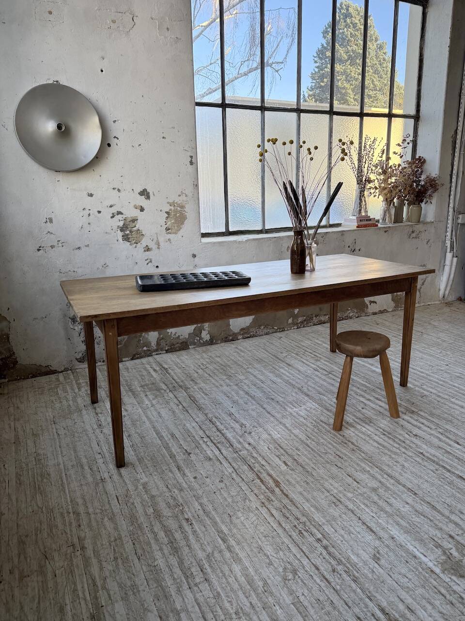 Oak farmhouse table 200cm