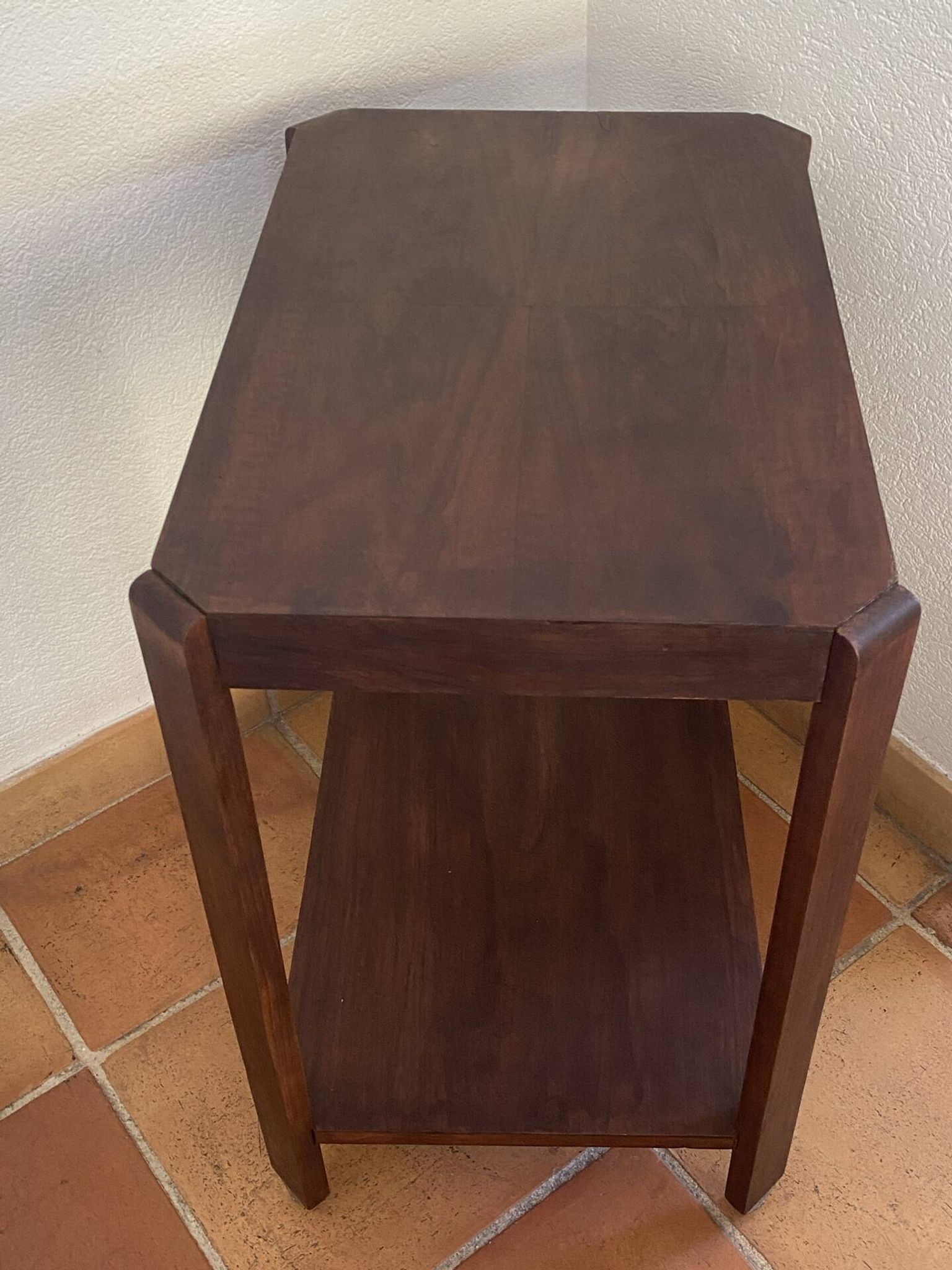 Wooden dessert table