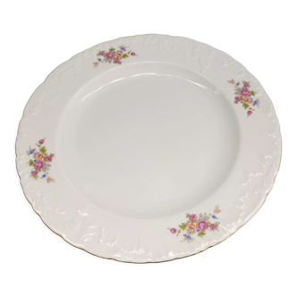 Large vintage serving plate in fine porcelain prestige collection