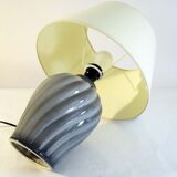 Twisted ceramic lamp