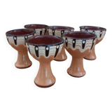 Set of 6 egg cups