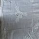 Nappe et 12 serviettes brodées et monogrammées