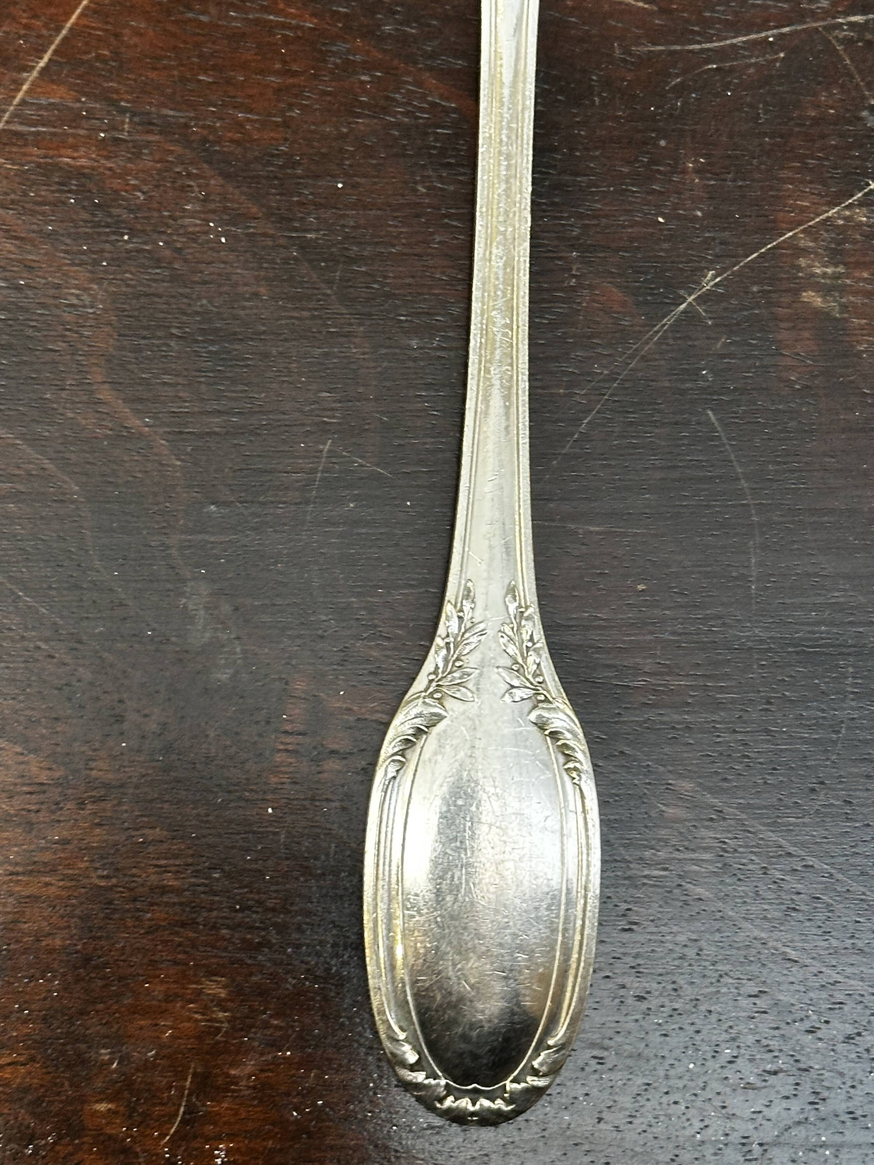 Silver Fish Serving Cutlery - Minerva Hallmarks - Art Nouveau