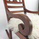 English 19th century wooden rocking chair