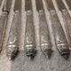 12 silver-plated metal table knives yrras style louis xvi