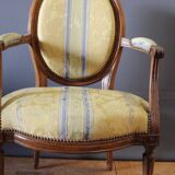 Pair of Louis XVI period armchairs