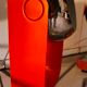 Paire de lampes eyes ball vintage orange massive