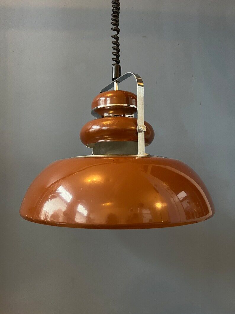 Vintage Anvia space age pendant lamp